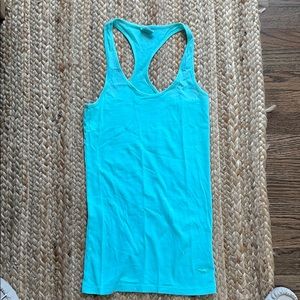 Pink racer back tank